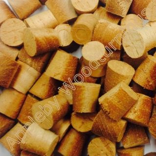 1/2" African Mahogany Tapered Wooden Plugs 