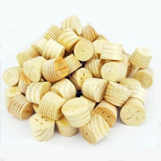 21mm Joinery Grade Redwood Tapered Wooden Plugs 100pcs