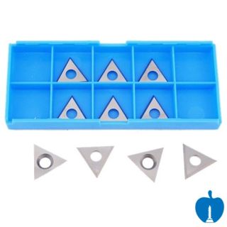 22 x 22 x 2mm Solid Carbide Triangle Spur Tips To Suit Mafell 202105 - 1 Box (10pcs)