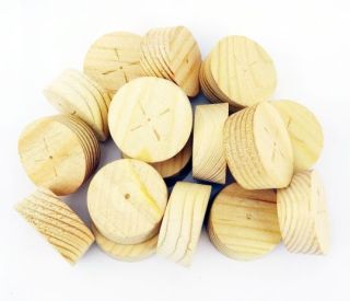 29mm Joinery Grade Redwood Tapered Wooden Plugs 100pcs
