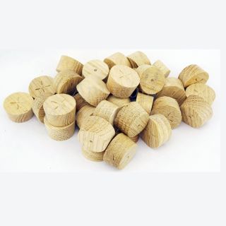 38mm European Oak Tapered Wooden Plugs 100pcs