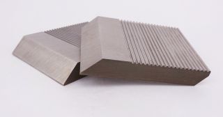 40mm Deep x 40mm Wide Serrated Profile Knife Blanks HSS 1 Pair Spindle Moulder