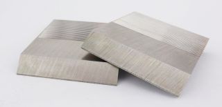 50mm Deep x 40mm Wide Serrated Profile Knife Blanks HSS 1 Pair Spindle Moulder