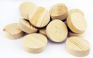 38mm Larch Tapered Wooden Plugs 100pcs