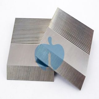 60mm Deep x 50mm Wide Serrated Profile Knife Blanks HSS 1 Pair Spindle Moulder