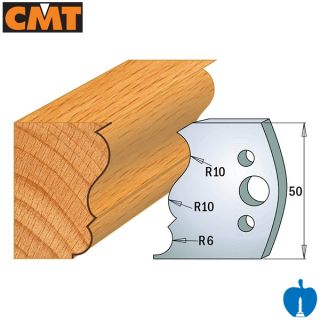 50mm Euro Profile Limiters No.506 CMT 691.506 - Limiters Only 1 pair