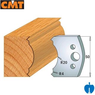 50mm Euro Profile Knives No.507 CMT 690.507 - Knives Only 1 pair