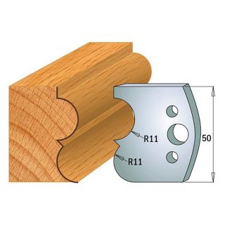 Profile No.572 50mm Euro Knives, Limiters and sets 