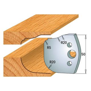 Profile No. 577 50mm Euro Knives, Limiters and sets 