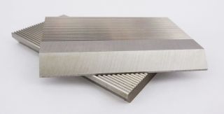 50mm Deep x 80mm Wide Serrated Profile Knife Blanks HSS 1 Pair Spindle Moulder