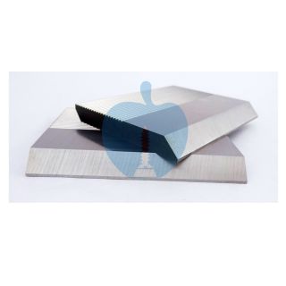 60mm Deep x 80mm Wide Serrated Profile Knife Blanks HSS 1 Pair Spindle Moulder