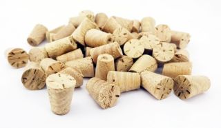 8mm Chestnut Tapered Wooden Plugs 100pcs