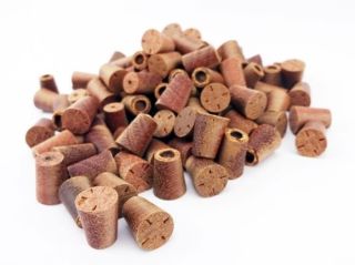 8mm Massaranduba Cross Grain Tapered Wooden Plugs 100pcs