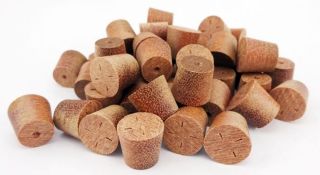 9mm Massaranduba Tapered Wooden Plugs 100pcs