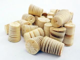 11mm Spruce Tapered Wooden Plugs 100pcs