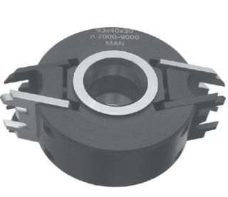 93mm x 40mm x 30mm Bore Euro Profile Spindle Moulder Limitor Cutter Block