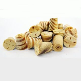 1/2 Inch Southern Yellow Pine Tapered Wooden Plugs 100pcs