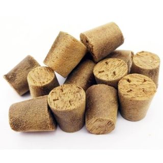 10mm American Brown Walnut Tapered Wooden Plugs 100pcs