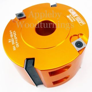 CMT 125 x 50mm Id=31.75 Aluminium Rebate Head 694.125