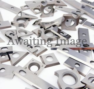 16 x 7 x 1.5mm Straight Sided Carbide Lockcase Tips With 2 Grooves