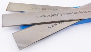 Axminster AW106P 250mm HSS Resharpenable Planer Blades 3Pcs 