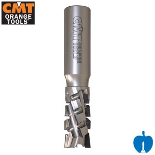 20mm Diameter x 25mm Cut Length CNC PCD Diamond Up/ Down Compression Router Cutter With 20° Shear Angle Z=2+2 R/H CMT 