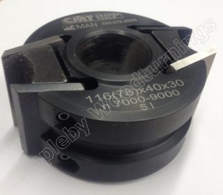 CMT 78mm Dia x 40mm x 30mm Bore Euro Profile Limitor Cutter Block 693.078.30