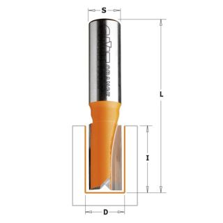 6.35mm dia x 19mm cut Straight Bit Router Cutter S=6.35mm CMT