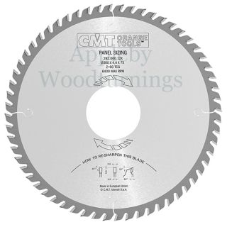 400mm Z=72 Id=30 TRI (Triple Chip) CMT Panel Sizing Saw Blade 282.072.16M