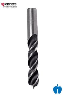 11mm Diameter x 110mm Overall Length Through Point Dowel Drill Bit R/H Kyocera Unimerco