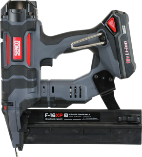 Senco F-16XP Fusion Cordless Finish Nailer 18V With Spare Battery 10N7501N