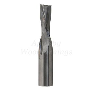 8mm dia x 25mm cut CNC S=8mm Finishing Spiral Router 2 Flute Neg. R/H FREUD