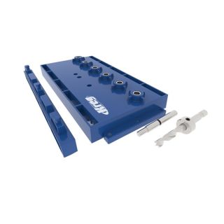Kreg Shelf Pin Jig Kit with 1/4" (6mm) Drill Bit KMA3200
