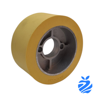 120mm x 60mm Rubber Feed Power Roller 1 Piece        