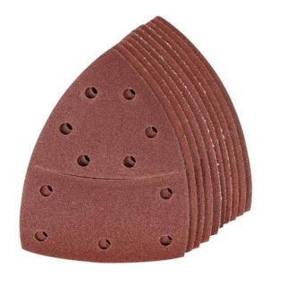 Silverline 120 Grit 10pck Hook & Loop Multi-Sander Sheets SLABV102120
