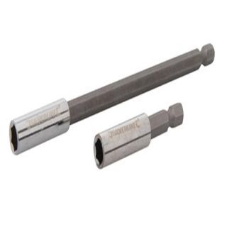 Silverline 60 & 150mm Magnetic Screwdriver Bit Holder 2pcs SLMAGBITHOLD