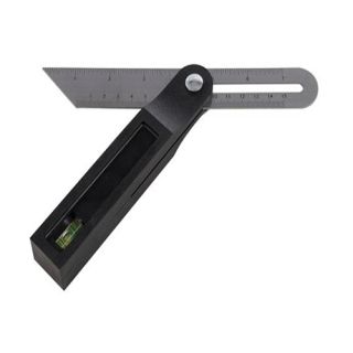 Silverline 200mm Sliding T Bevel with Spirit Level SLSLIDINGSPIRIT