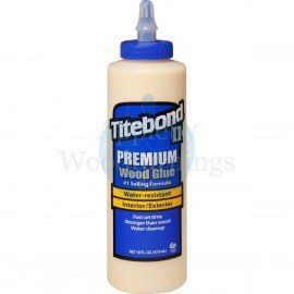Titebond Premium II Water Resistant Interior / Exterior Wood Glue 16 fl.oz 473ml 