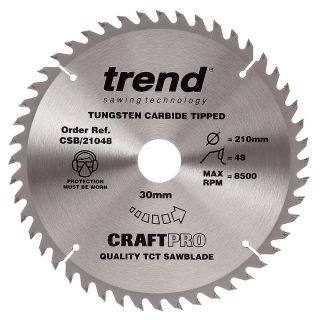 210mm Z=24 ATB Id=30 Trend Table / Rip Saw Blade CSB/21024