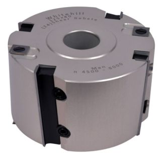 Whitehill 125 x 80 x 40mm Bore Z4 Aluminium Shear Rebate Head 060A00124
