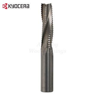 12mm dia x 32mm cut CNC Roughing Spiral Router 3 Flute Positive R/H Kyocera